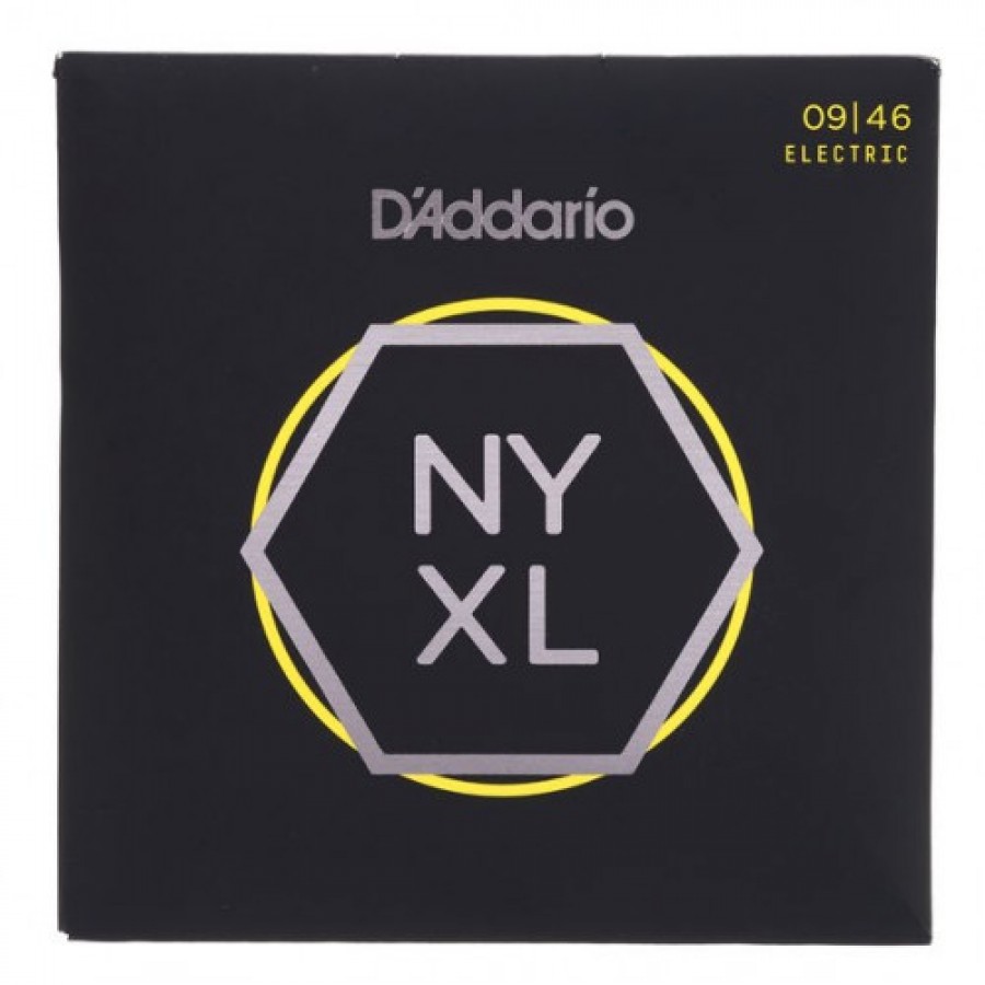 D'addario NYXL0946 Nickel Wound Super Light Top Regular Bottom Electric Strings (.009-.046)
